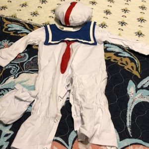 Ghostbuster Stay Puft baby Halloween costume